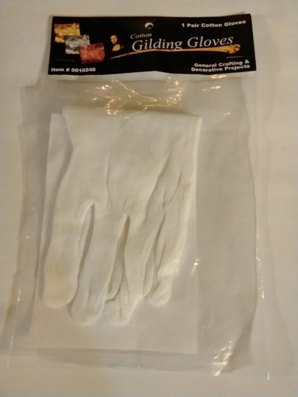 Speedball Mona Lisa Cotton Gilding Gloves 1 Pair